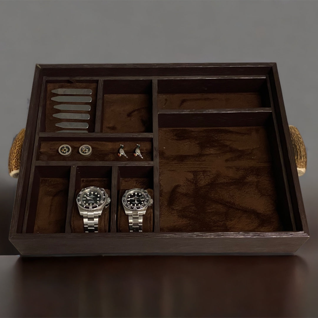 Vassoio portagioie per uomo: Organizza con stile la tua collezione di accessori maschili - Private Trunks"