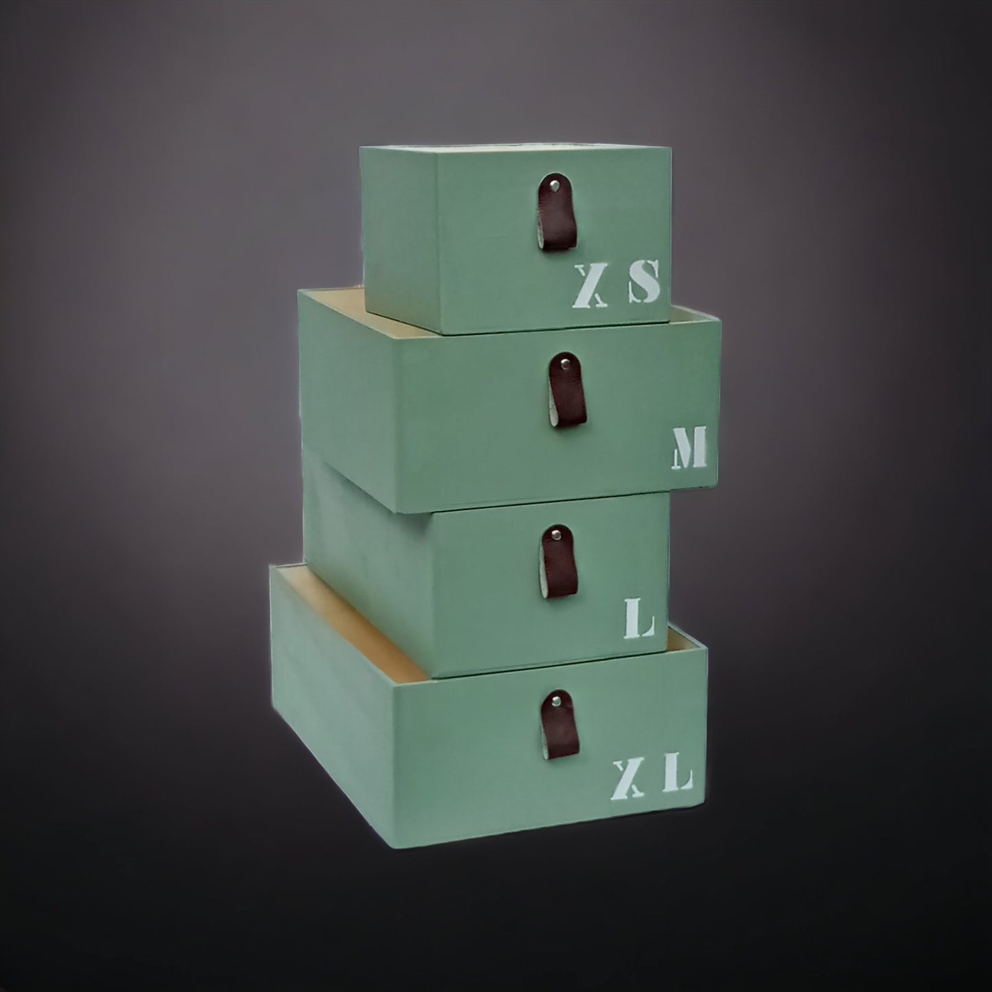 Scatole green set